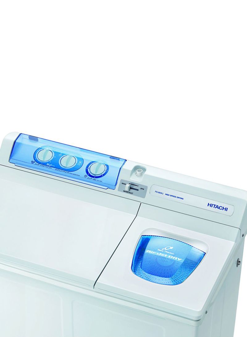 Semi-Automatic Top Load Washing Machine 7Kg PS980KJP White